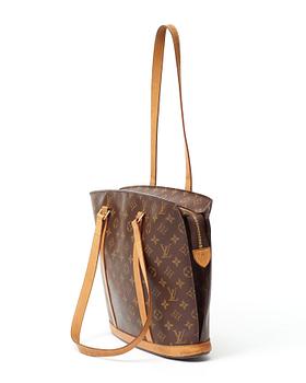 A monogram canvas handbag by Louis Vuitton,