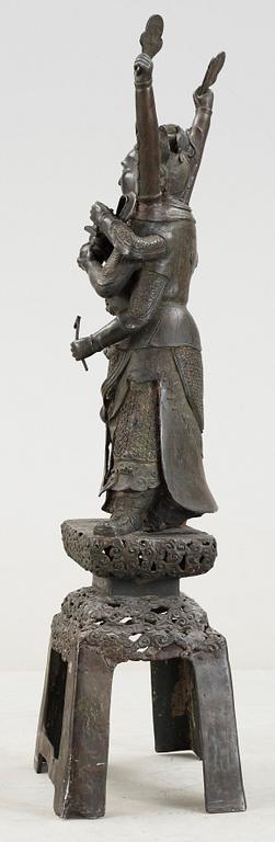 SKULPTUR, brons. Japan, 1800-tal.