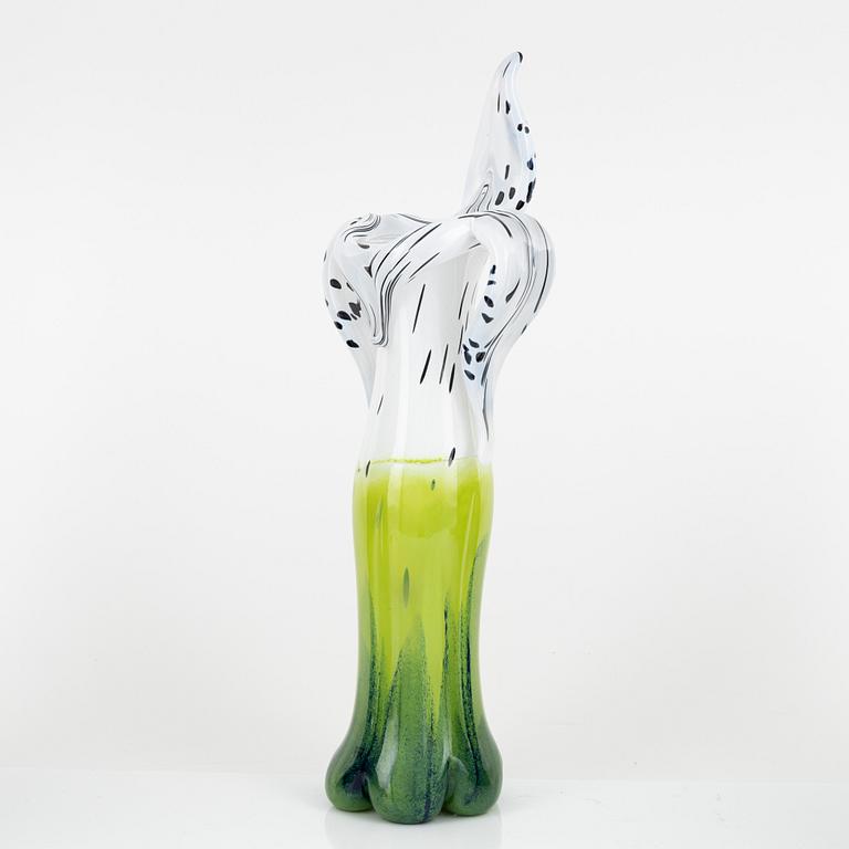Ludvig Löfgren, vase, "Atomic Orchid", Kosta Boda.