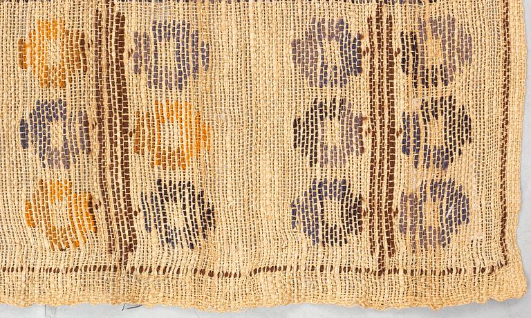 Märta Måås-Fjetterström, a drape, "Blåklockan", flat weave, ca 248 x 151,5-153 cm, signed MMF.