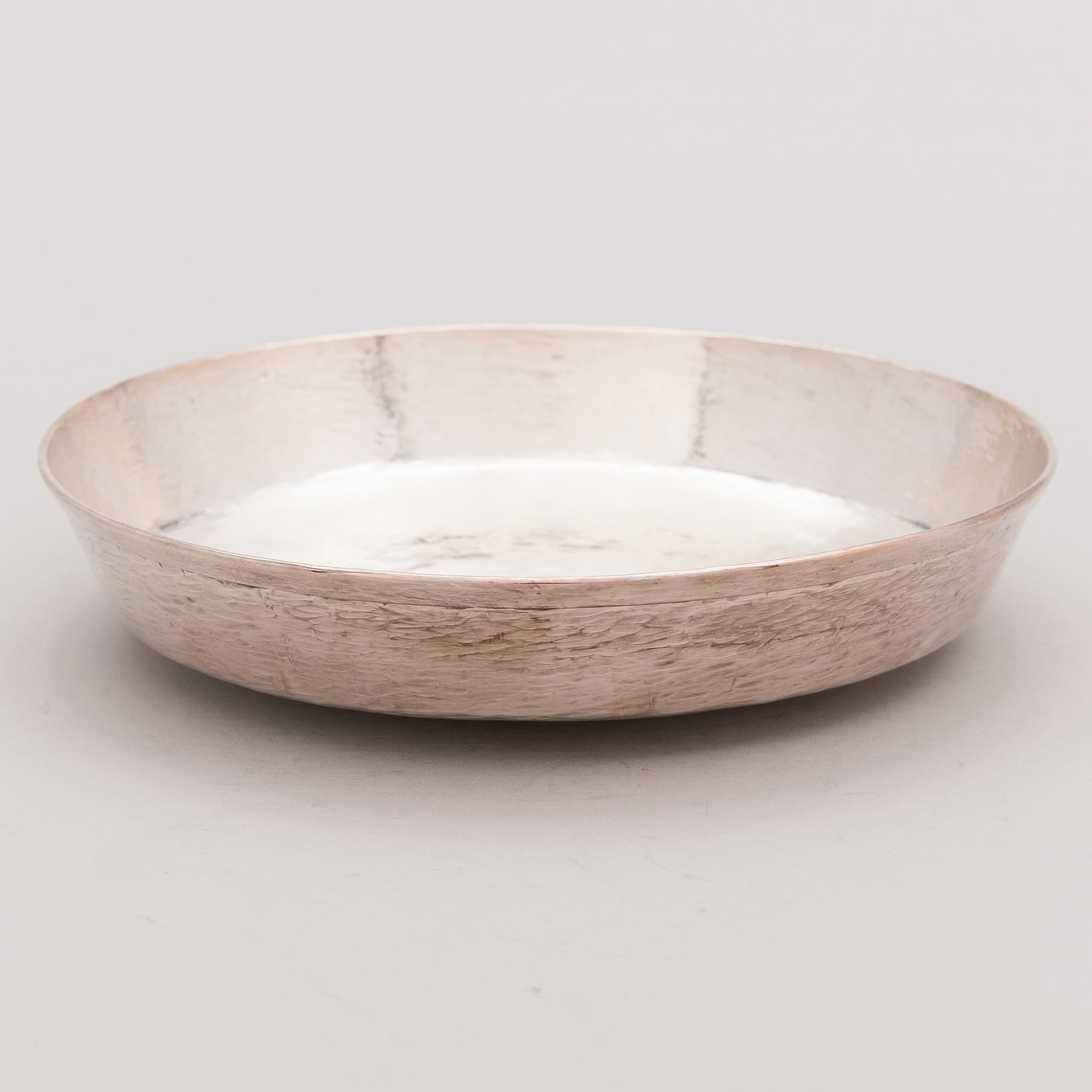 TAPIO WIRKKALA,  skål,  silver (925), stämplad TW, Hopeakeskus, Tavastehus 1969.