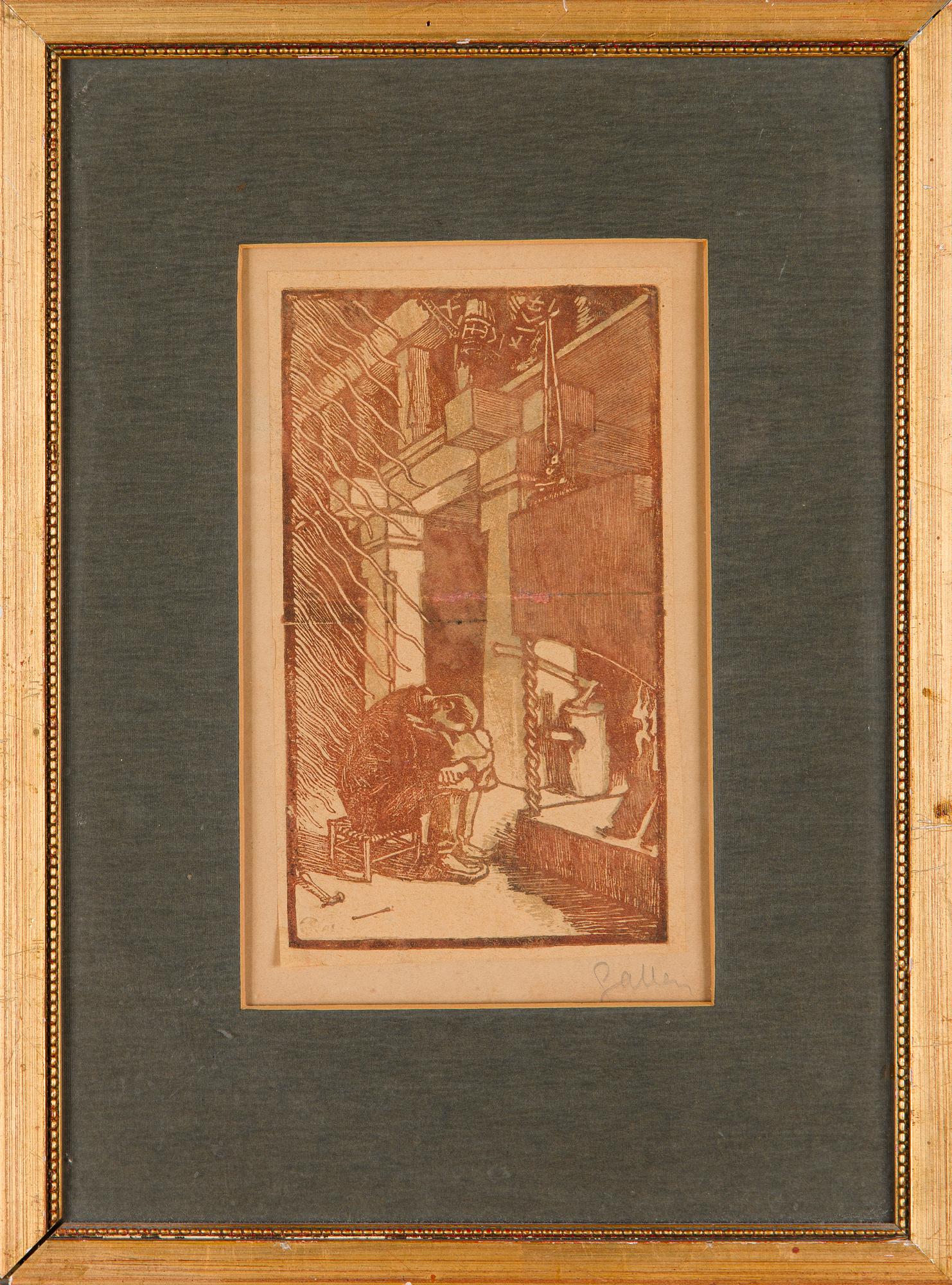 Akseli Gallen-Kallela, "Inspiration".