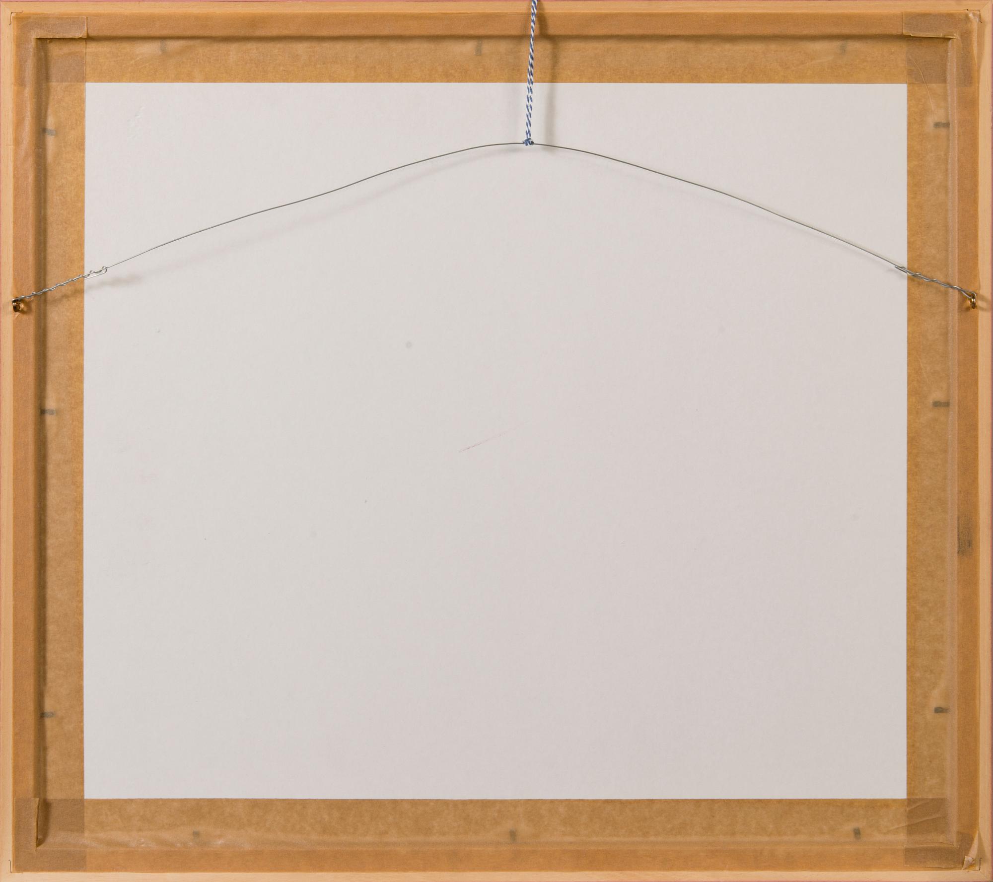 AULI WAHLBERG, serigrapoh, signed and dated -98, numbered 99/100.