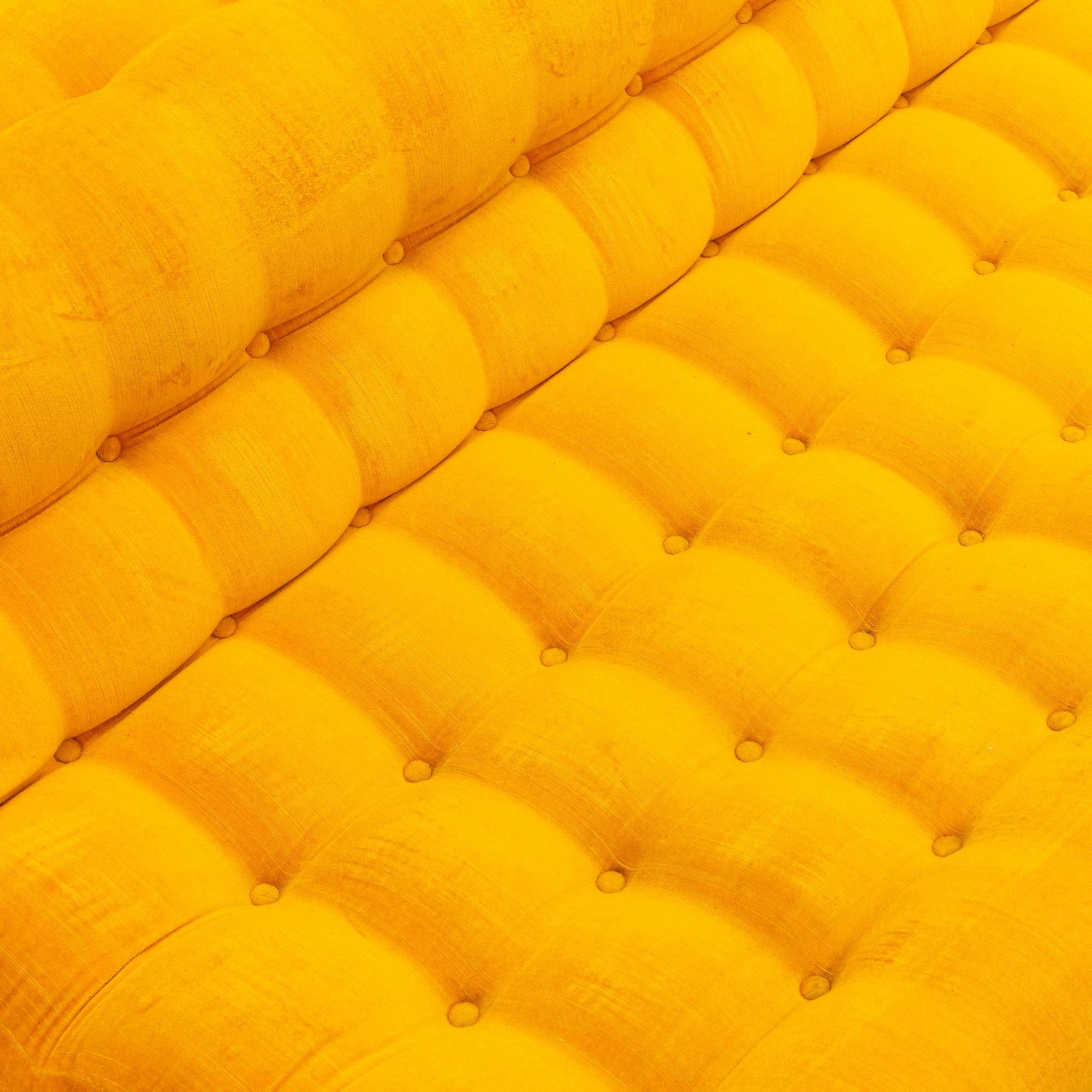 An 'Impala' sofa by Gillis Lundgren for IKEA, designed in 1972.