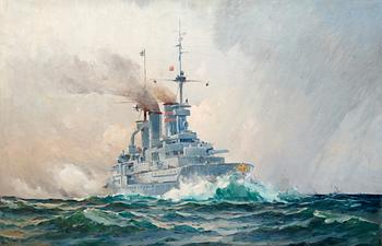 140. Herman af Sillén, German battleship.