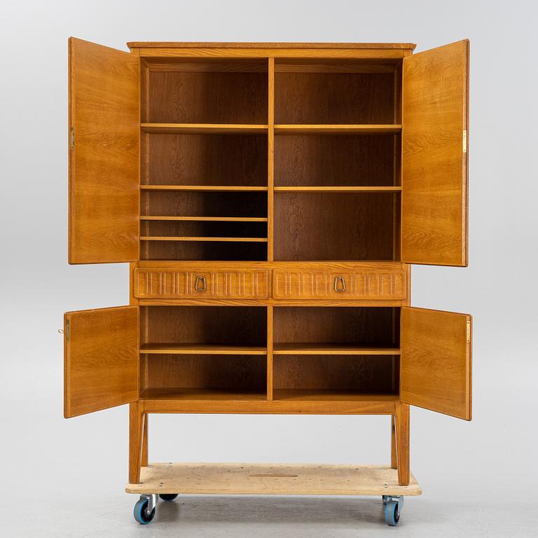 An oak cabinet, Meeths, Sweden, 1940's.