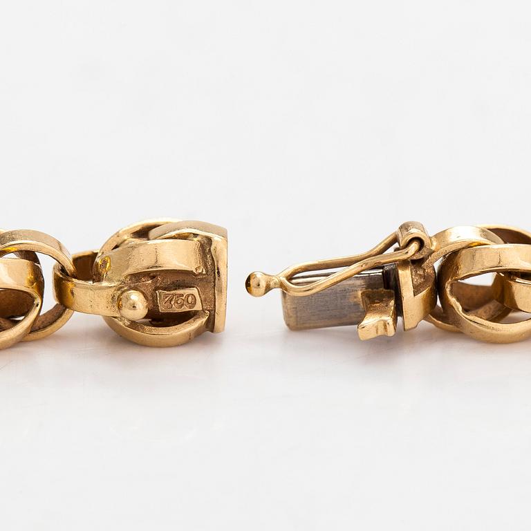 Halsband i 18K guld. Schweiz.