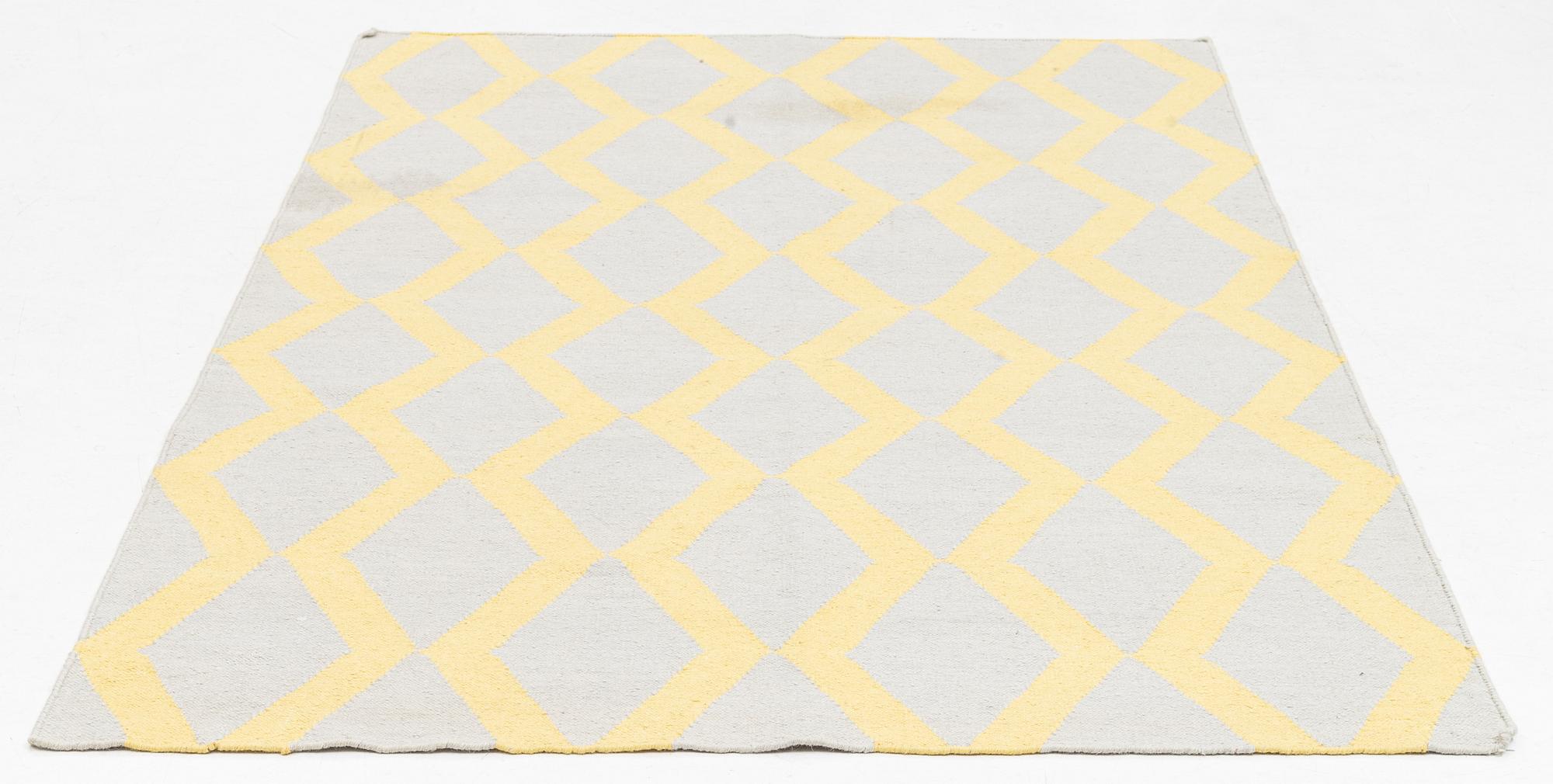 Matta, Kelim, flatvävd, 160 x 230 cm.