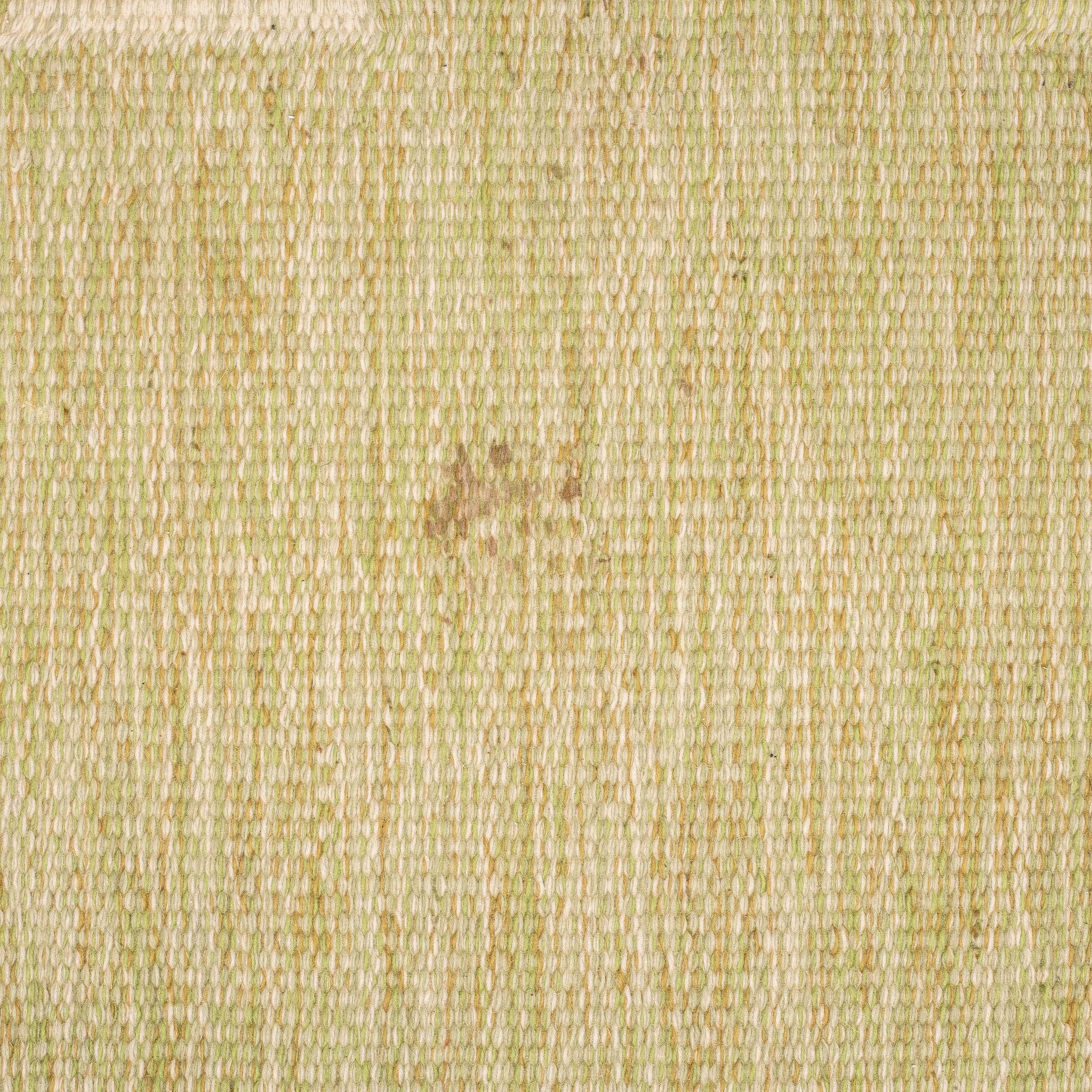 Ingegerd Silow, a carpet, flat weave, ca 285,5-286,5 x 196-198 cm, signed IS.