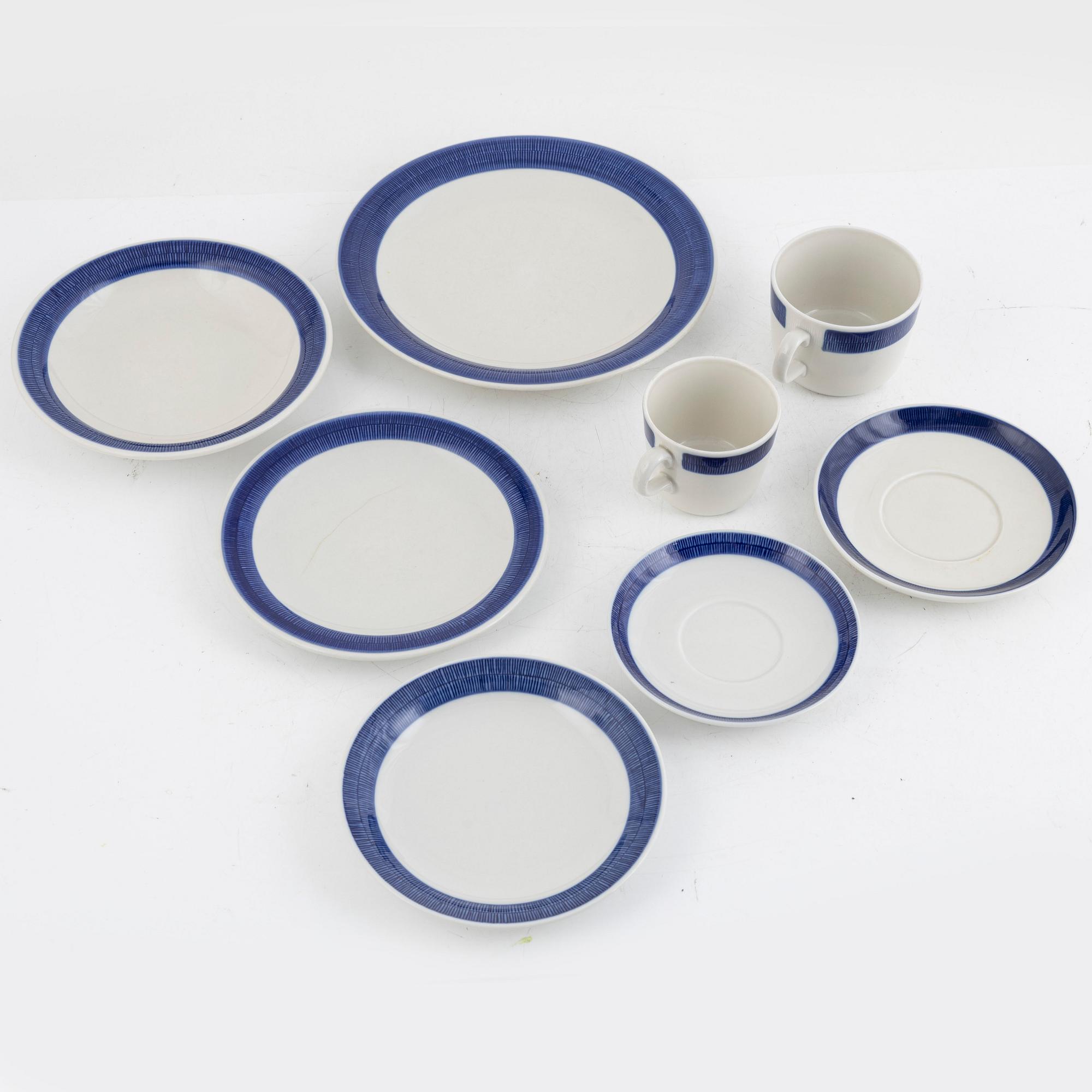 Hertha Bengtson, 65-piece service, "Koka", Rörstrand.
