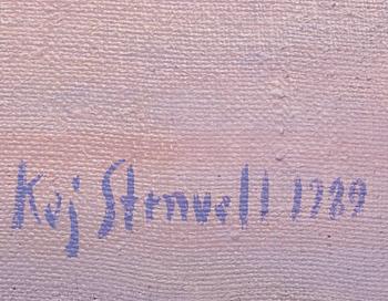 KAJ STENVALL, olja på duk, sign. och dat. 1989.