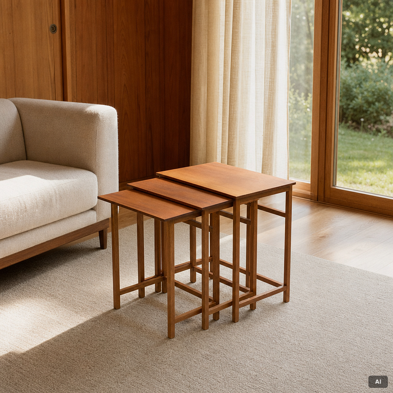 Josef Frank, set table, 3 pieces, model B 618, Svenskt Tenn, ca 1990.