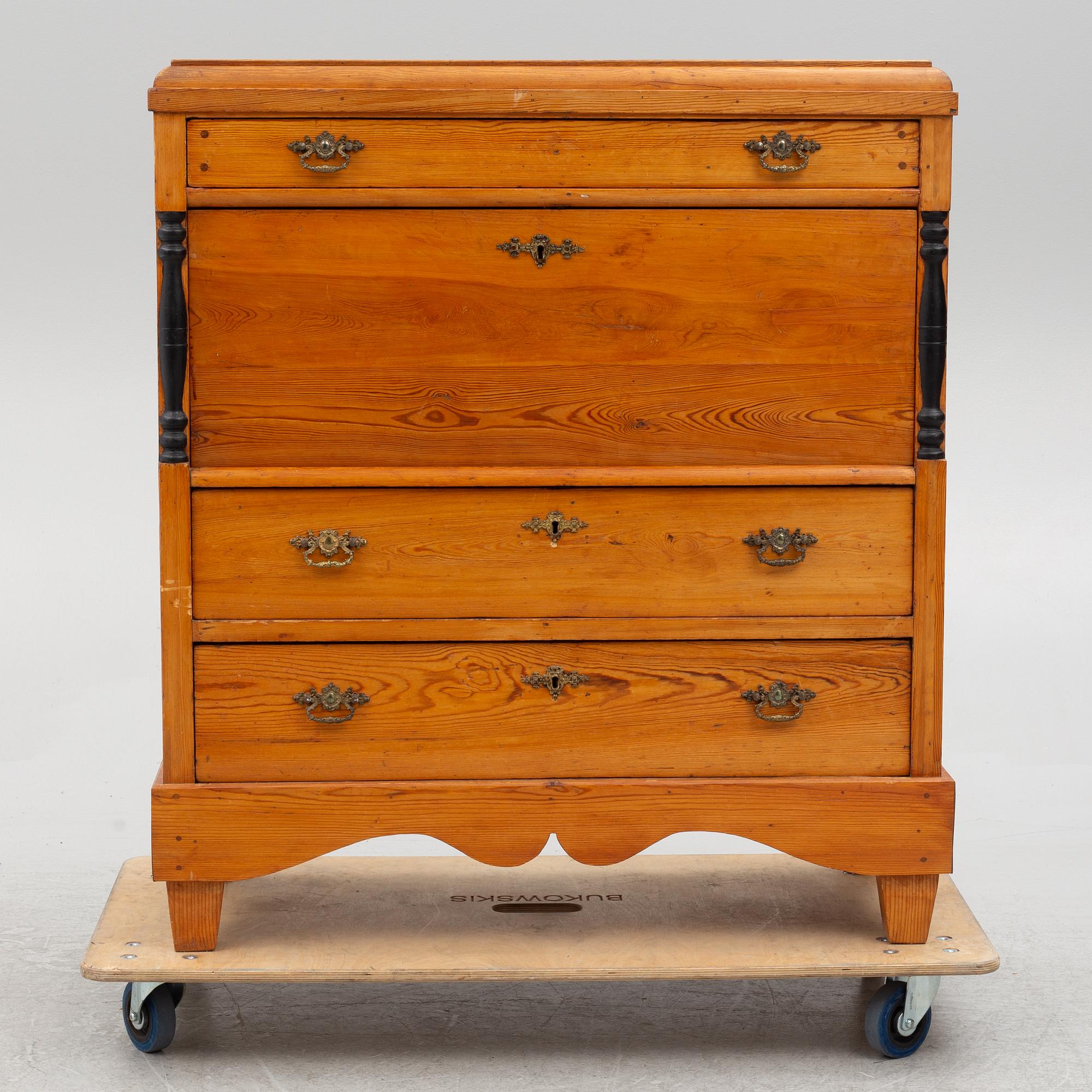 A chiffonier, 19th Century.