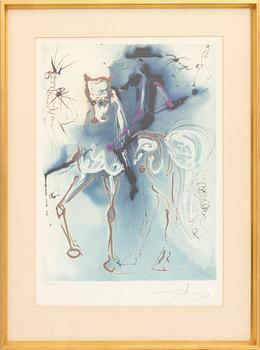 Salvador Dalí, "Le picador" from the portfolio "Dalinesque Horses".