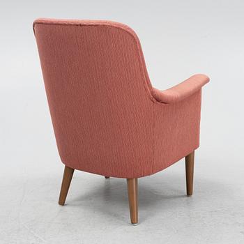 Carl Malmsten, a 'Samsas'  easy chair, for OH Sjögren, second part of the 20th Century.