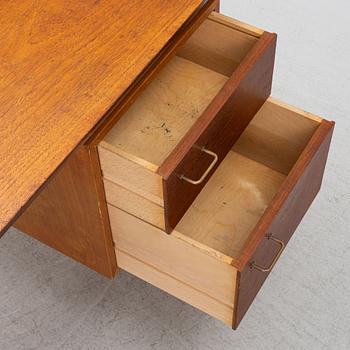 Arne Vodder, a teak desk "Bo-852, Bovirke, Denmark 1950s.