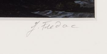 Jeanne Fredac, photograph, signed and dated 2013, numbered 87/100.