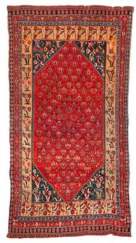 1212. ANTIQUE QASHQAI. 267,5 x 146 cm.