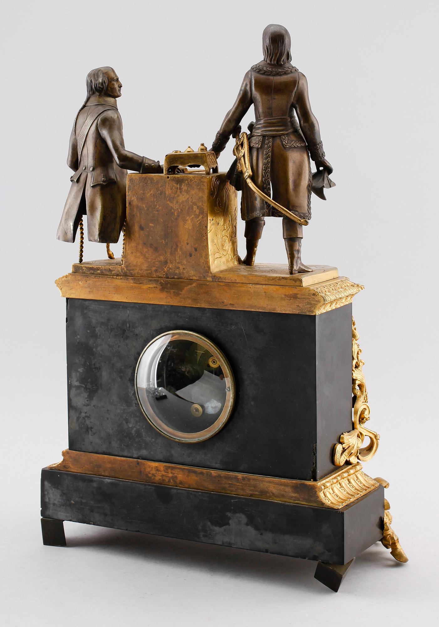 BORDSPENDYL, senempire, Frankrike, 1800-talets mitt.