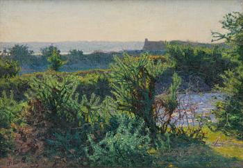 593. Per Ewert, South French summer landscape.
