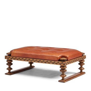 238. Niels Holger Rasmussen, an oak stool, Denmark, ca. 1924-27.