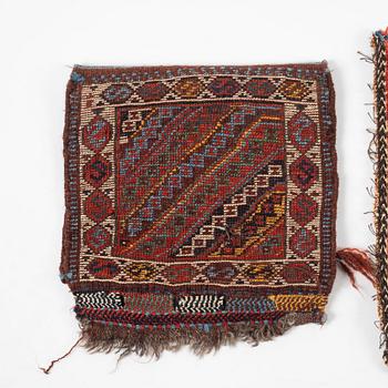 Six saddlebags from Western Iran/Kurdistan.