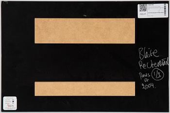 Blaise Reutersward, c-print, signed and numbered 1/3 on verso.