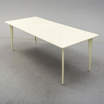 ROSS LOVEGROVE, a dining table + four chairs "Driade Bluebelle" för Driade Aleph, Italy, 1998.