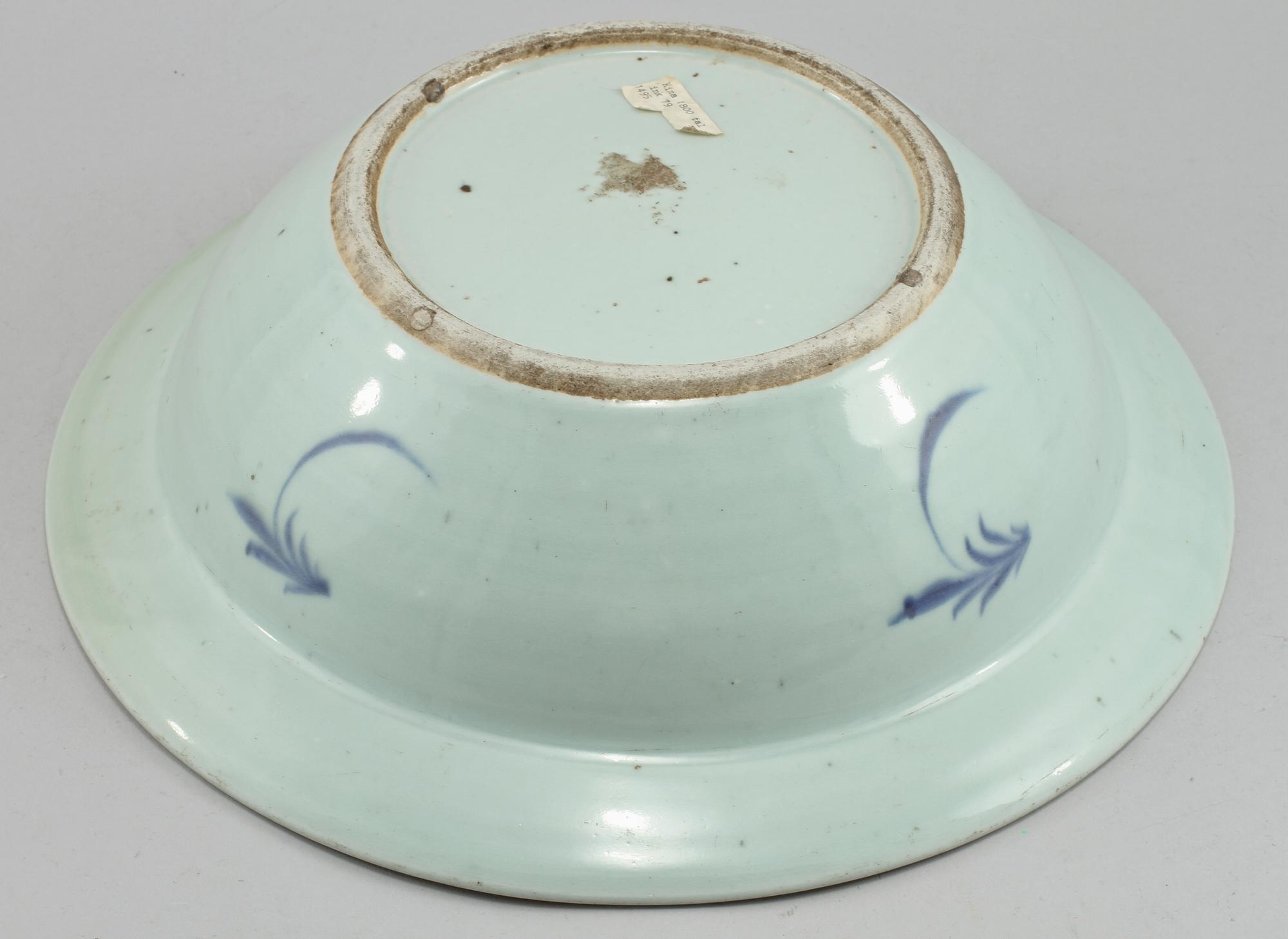 SKÅL, porslin, Kina, provins, 1800-tal.