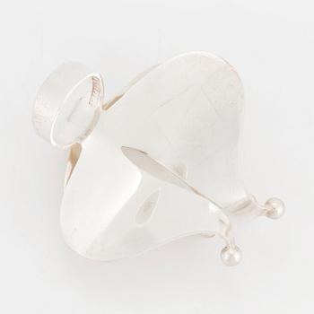 THERESIA HVORSLEV, a silver ring from Lidköping, 1974.