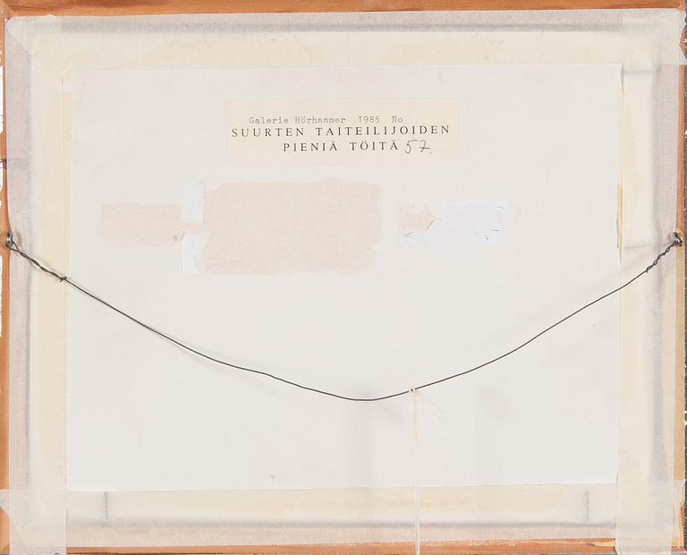 Hjalmar Munsterhjelm, Skärgårdsmotiv.