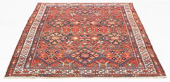 Matta, antik Chahar Mahal & Bakhtiari , ca 194 x 140 cm.