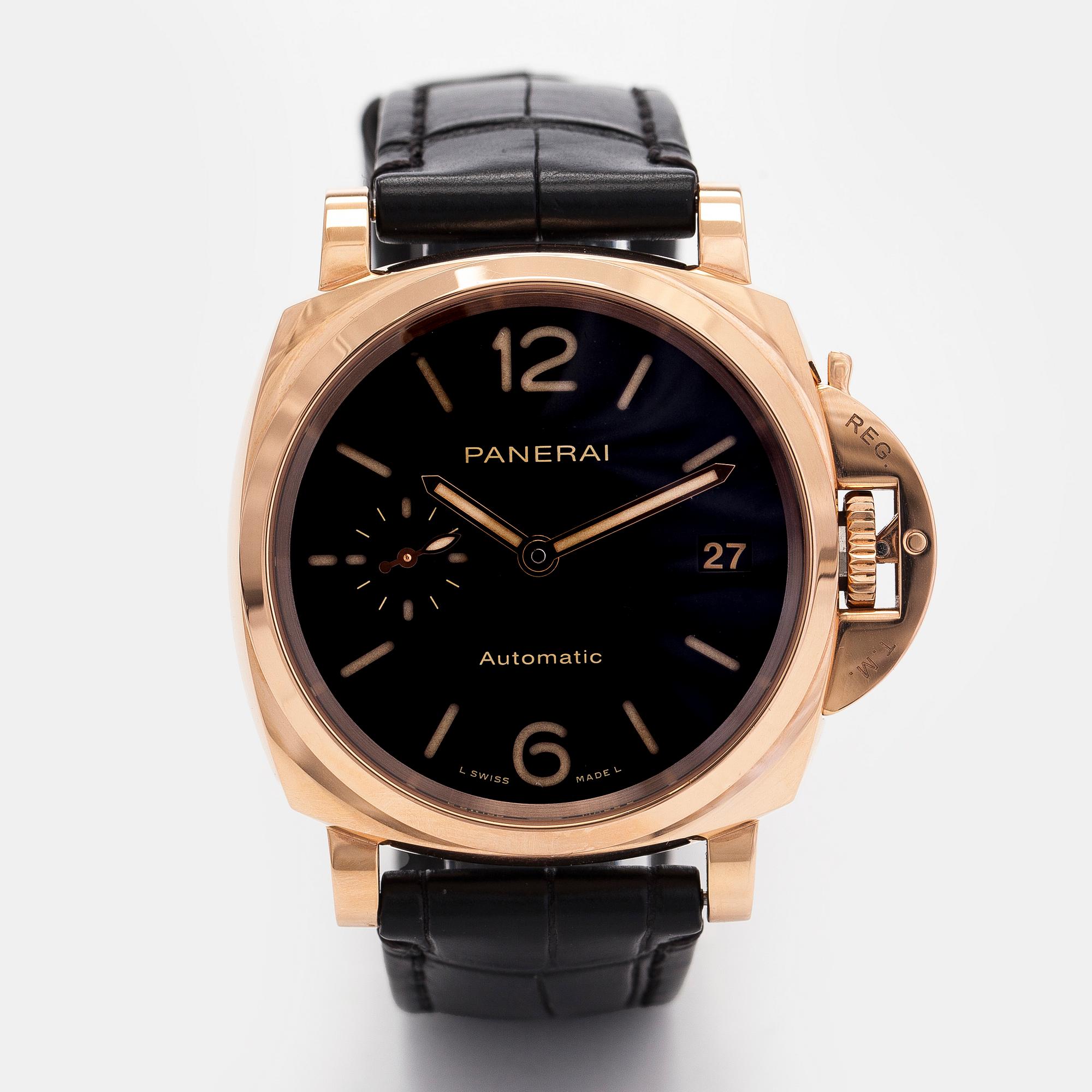 Panerai, Luminor Due, rannekello, 38 mm.