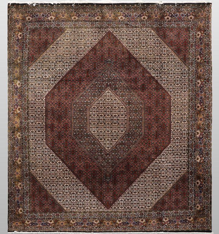 A Bidjar so-called Takab carpet, 348 x 305 cm.