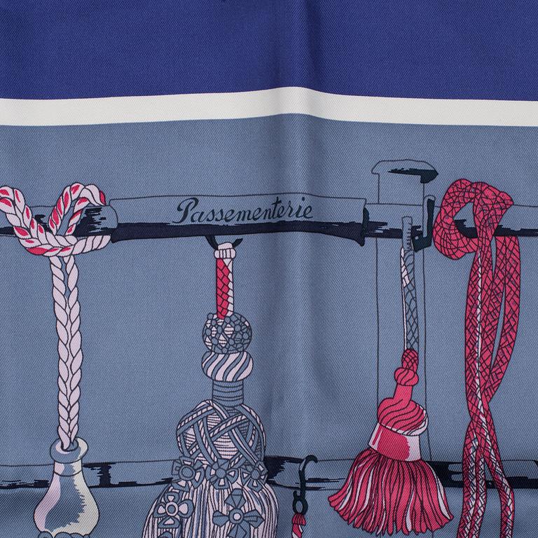 HERMÈS, scarf, "Passementerie".