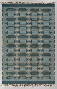 MATTA, dubbelväv, 1900-talets andra hälft, ca 206 x 136 cm.