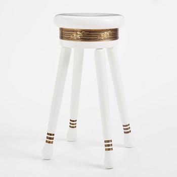 Mats Theselius, a "Skepparpallen" stool, ed. 359/360, Källemo, Värnamo, post 2001.