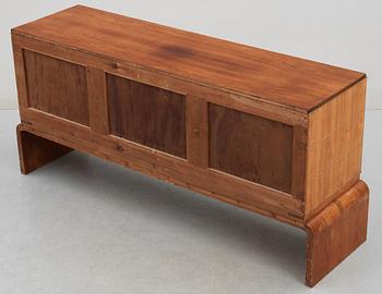 An Axel Larsson mahogany, walnut and palisander sideboard, Albin Johansson, Wickman & Nyberg Stockholm 1930.