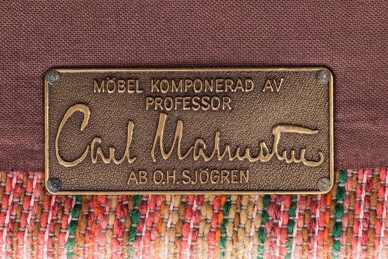FÅTÖLJER, ett par, "Samsas" design Carl Malmsten.