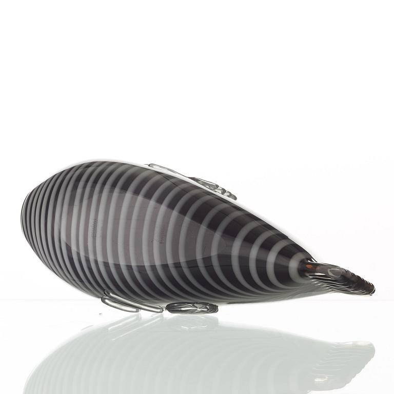 Tyra Lundgren, a glass sculpture of a 'Fenicio' fish, Venini, Murano, Italy ca 1938.