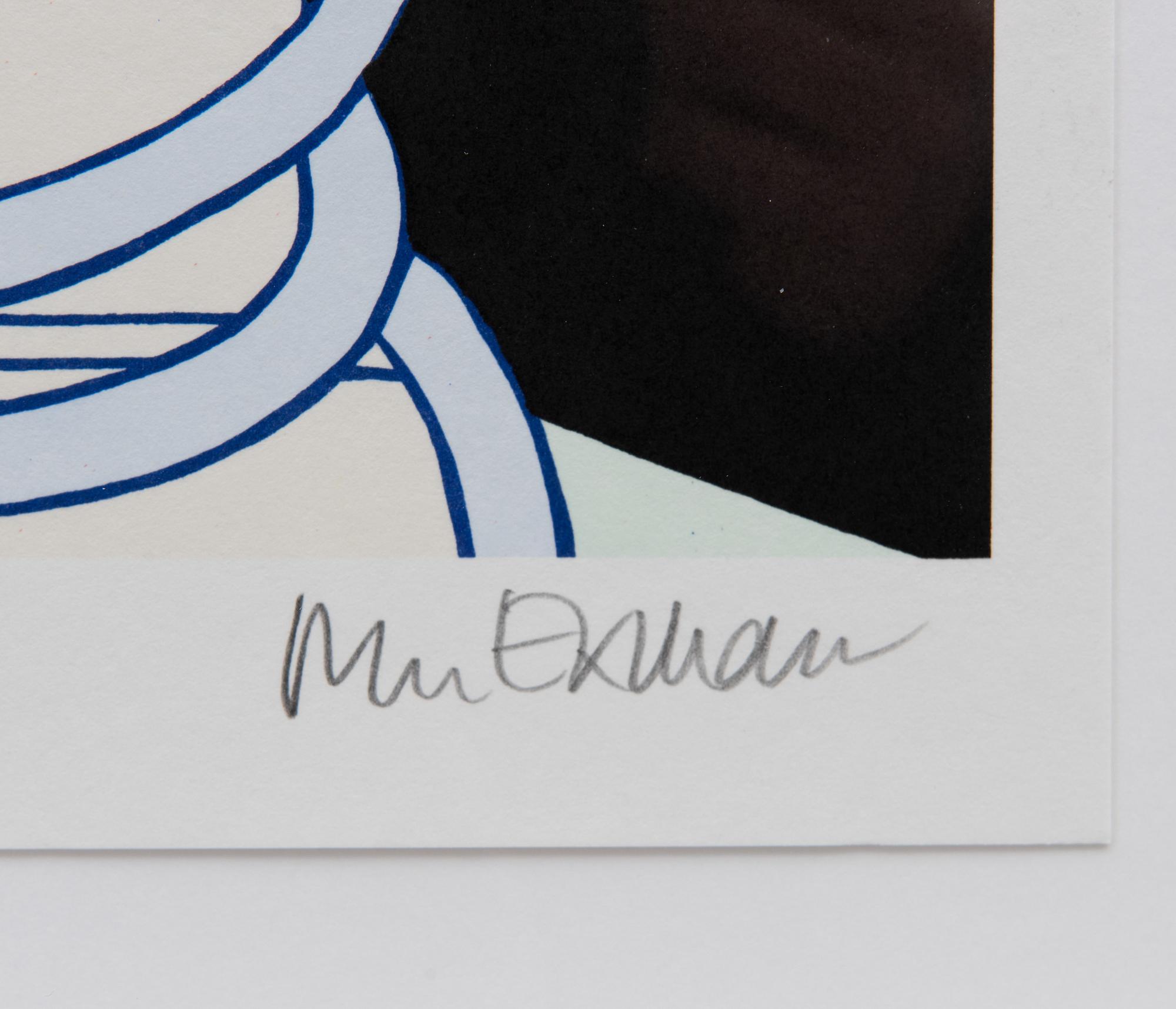 Marie-Louise Ekman, "Ett ägg-monument, ett vinglas och en Olle Baertling-målning".