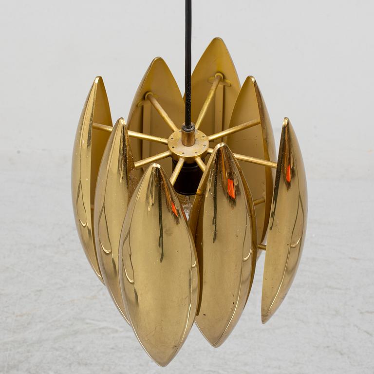 A second half of the 20th century 'Kastor' ceiling lamp by Jo Hammerborg for Fog & Mörup, Denmark.