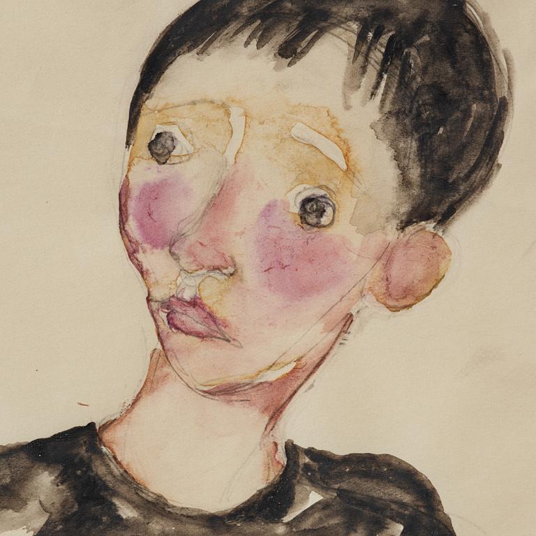 Berta Hansson, Porträtt.