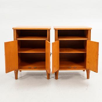 Bedside tables, a pair, Josefssons Möbler, Nybro, 20th/21st century.