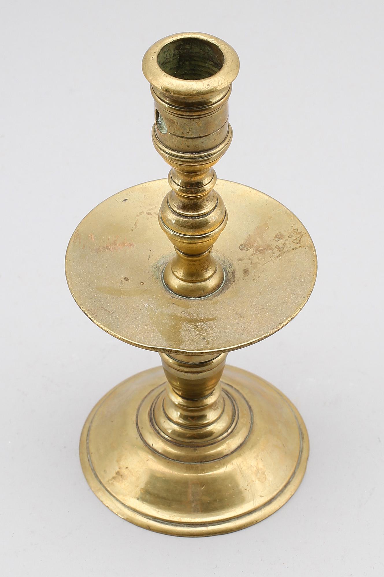 LJUSSTAKE, brons, 1500-tal.