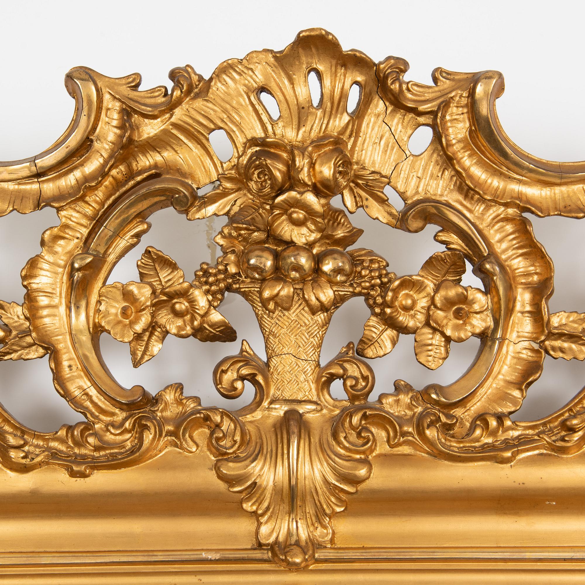 A mid 19th century mirror.