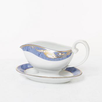 Royal Copenhagen, a 66-piece dinner and coffee service, 'Magnolia', Denmark, 1992-99.