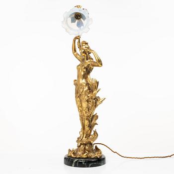 Table lamp, Art Nouveau style, 20th century.