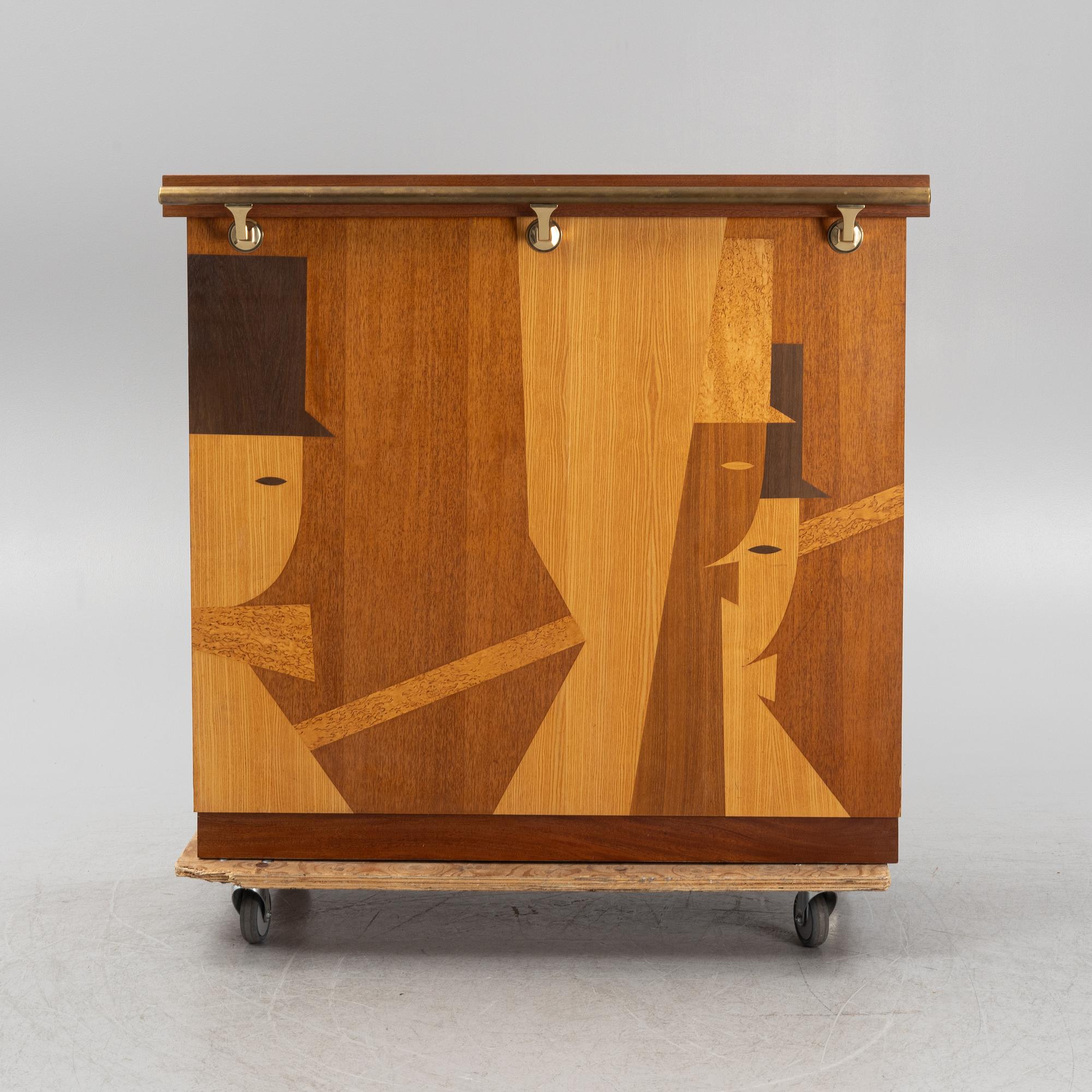 Swedish Modern, bardisk, omkring 1900-talets mitt.