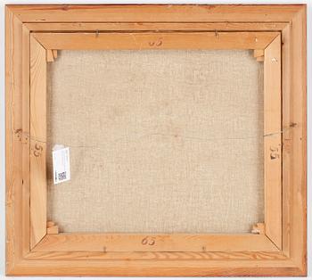 CARL HOLGER FISCHER, olja på duk, signerad.